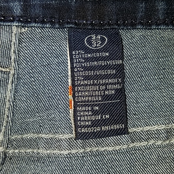 Buffalo Max-X Basic Super Skinny 34/32 blue jeans - Picture 5 of 6